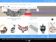 Tablet Screenshot of dimoradegliangeli.com